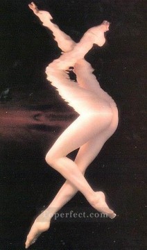 nd0577GD realista de foto mujer desnuda Pinturas al óleo